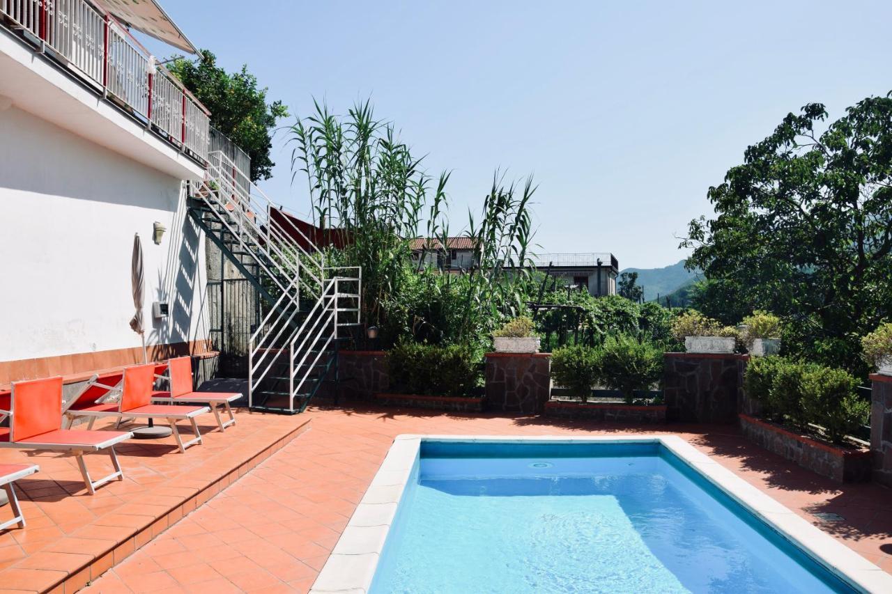 Campinola Holiday Home Private Pool Tramonti Extérieur photo